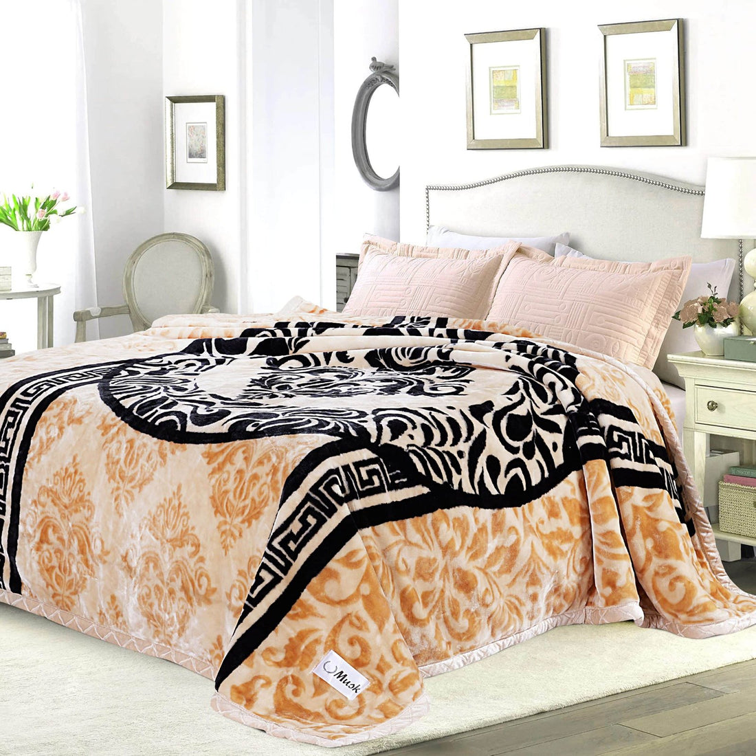 Super Soft 4kg 220 x 240 Mink Blanket – Golden Embrace