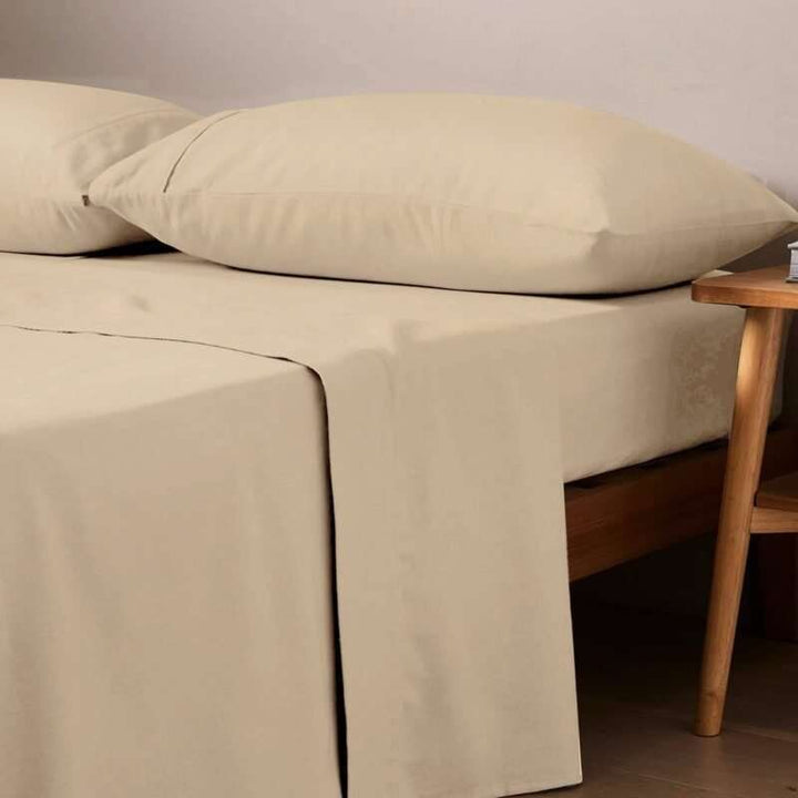 1000TC Cotton Rich Sheet Set – Dune sand