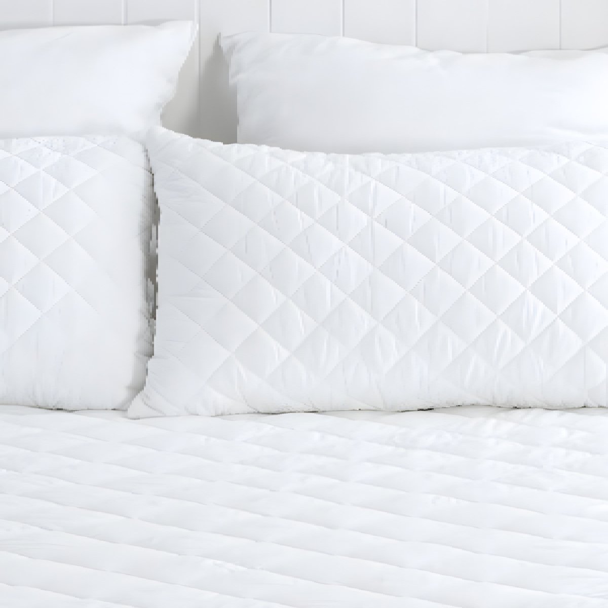 Water Resistant Quilted white