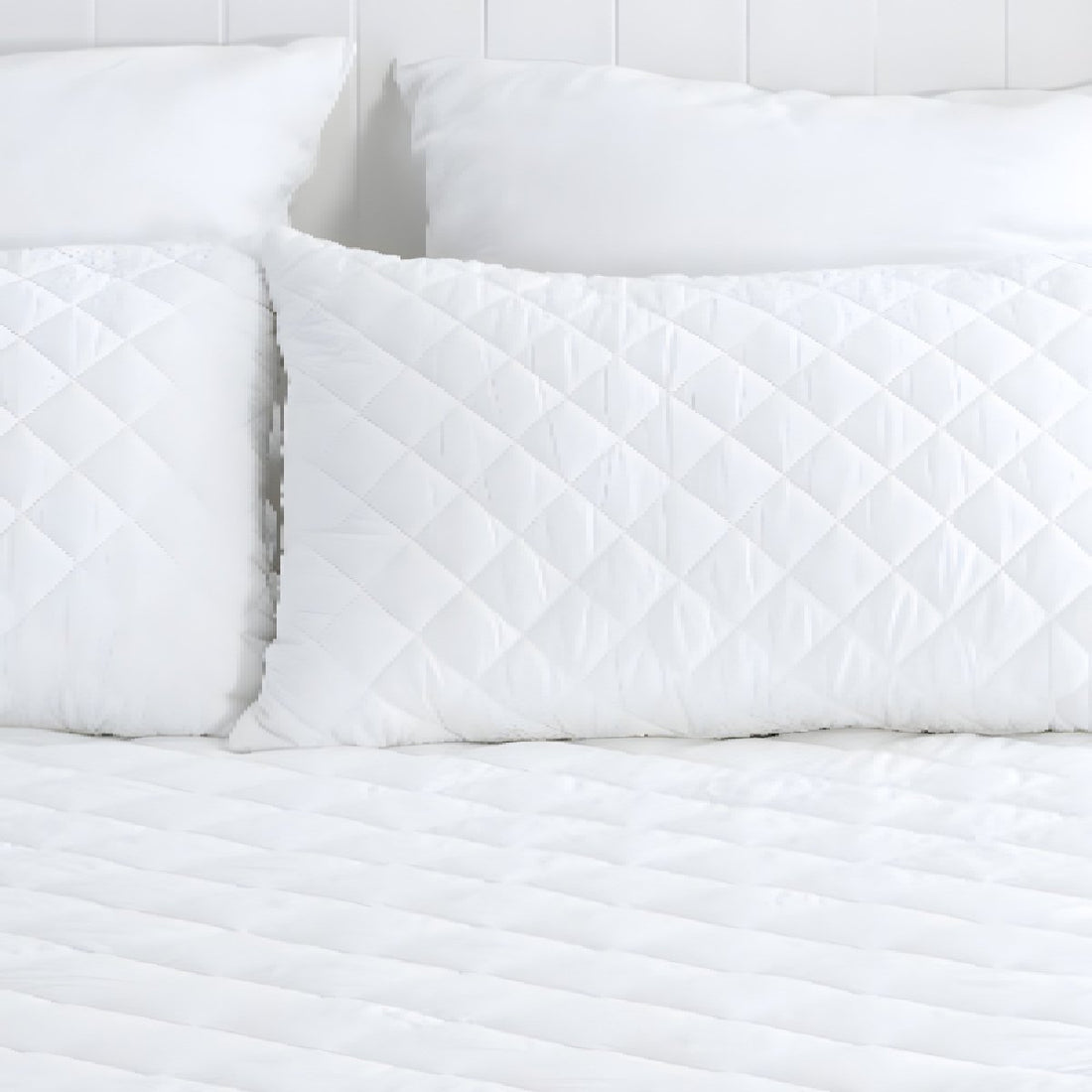 Water Resistant Quilted white