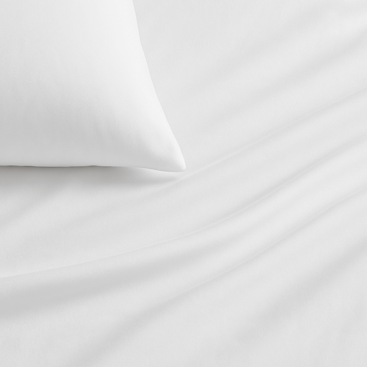 Pure Cotton White Sheet Set