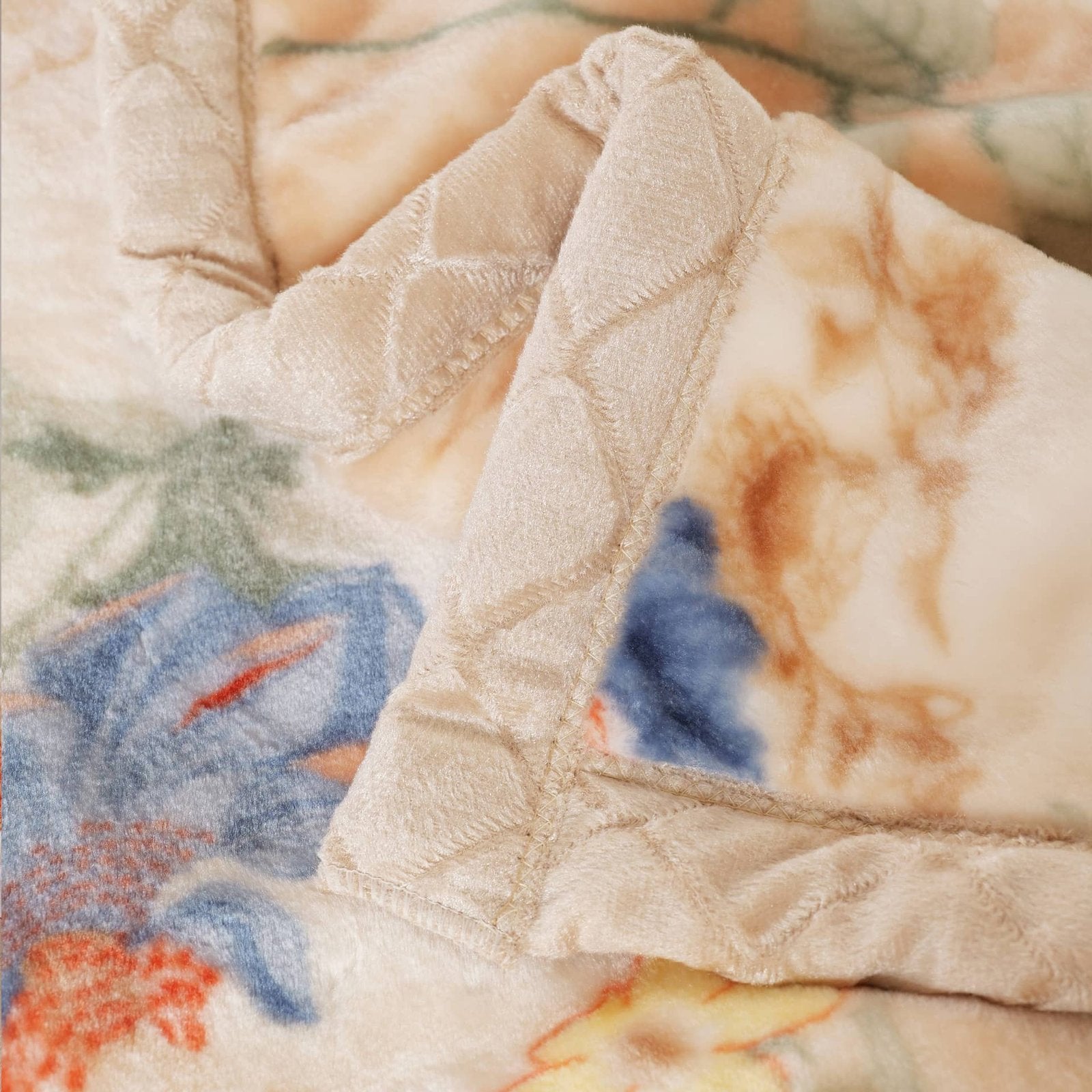 Super Soft 4kg 220 x 240 Mink Blanket – Sunset Bloom Luxe