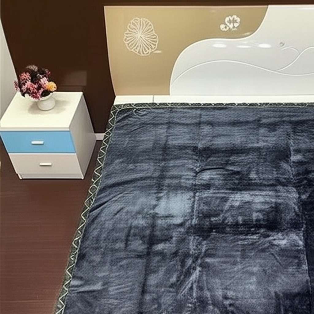 Super Soft 3kg 200 x 230 Mink Blanket – Ash Grey