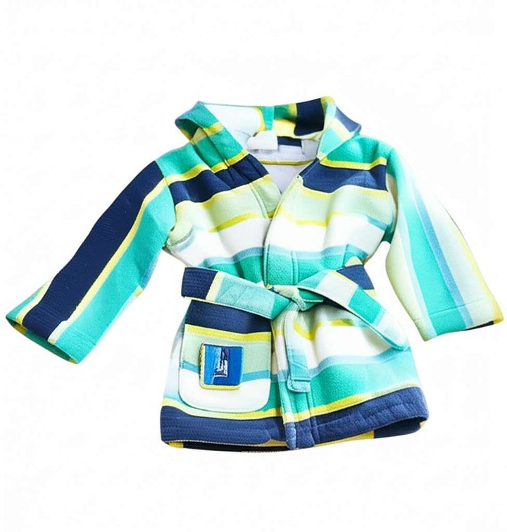 100% Pure Velour Kid’s Hooded Bathrobe – Kims