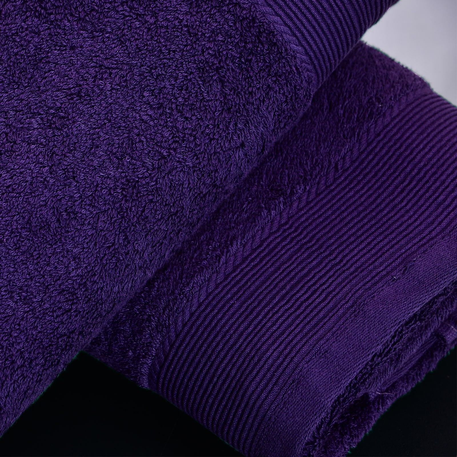 100% Pure Egyptian Cotton Bath Sheet – Midnight Purple