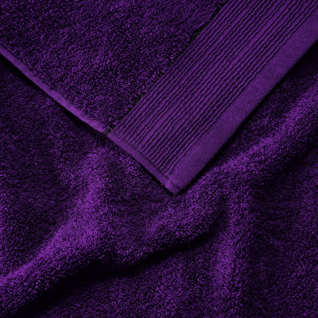 100% Pure Egyptian Cotton Bath Sheet – Midnight Purple