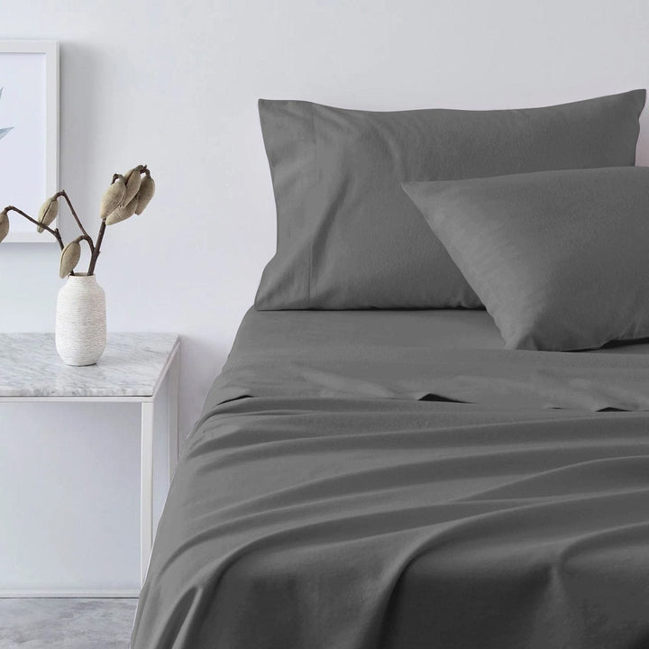 Cotton Rich Sheet Set - Aluminium