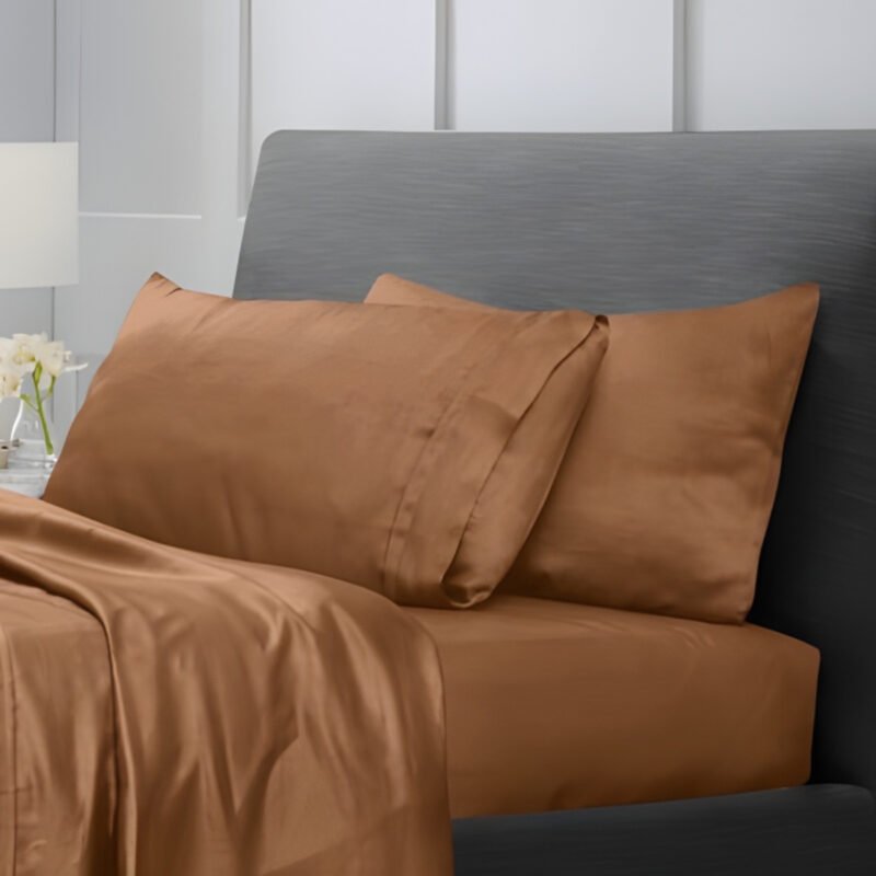 1200TC Pure Egyptian Cotton Sheet Set – Antiquarian Brown