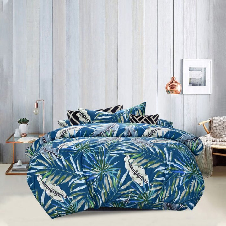 6 Pcs Printed Quilt Cover Set – Borna