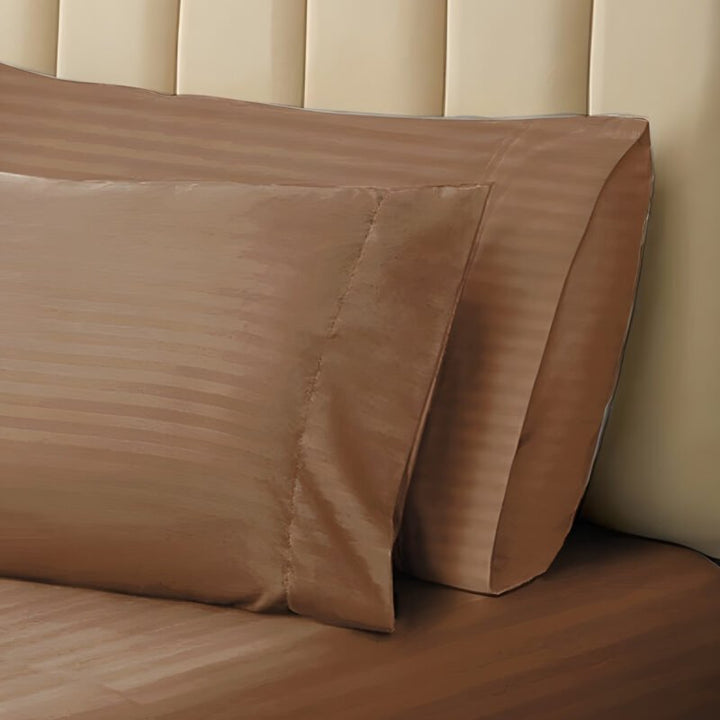 1500TC Cotton Rich Sheet Set – Brown