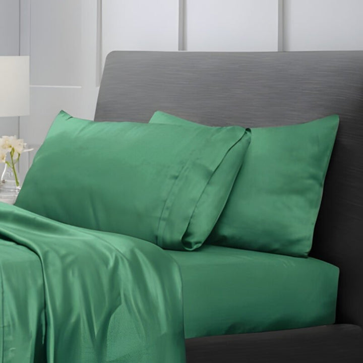 1200TC Pure Egyptian Cotton Sheet Set – Brunswick Green