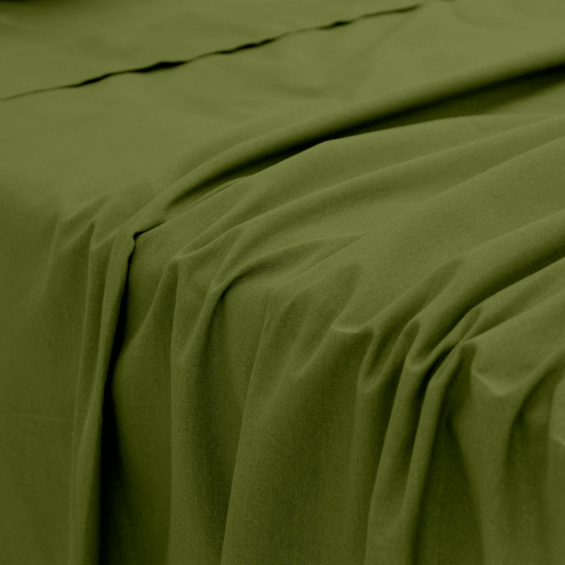 2000TC Super Soft Bamboo Sheet Set – Olive Green