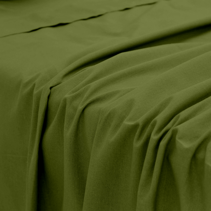 2000TC Super Soft Bamboo Sheet Set – Olive Green