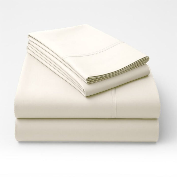 1000TC Pure Egyptian Cotton Sheet Set – Cream