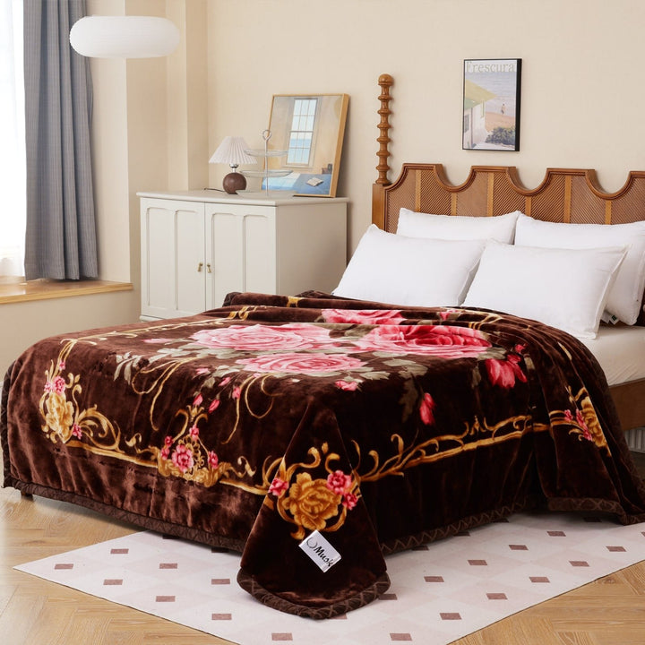 Super Soft 4kg 220 x 240 Mink Blanket – Golden Bloom