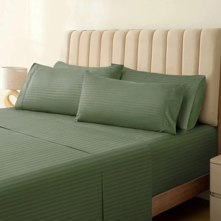 1500TC Cotton Rich Sheet Set – Sage Green