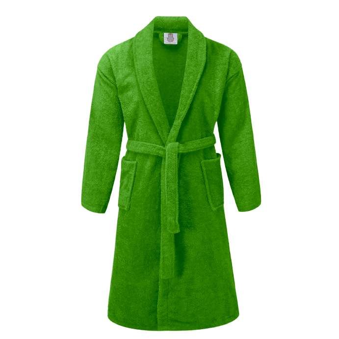 100% Cotton Terry Bathrobe Color – Sage Green