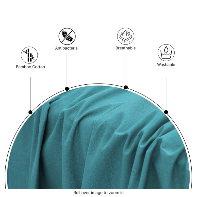 2000TC Super Soft Bamboo Sheet Set – Teal