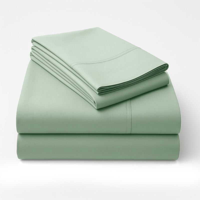 1000TC Pure Egyptian Cotton Sheet Set – Sage Green
