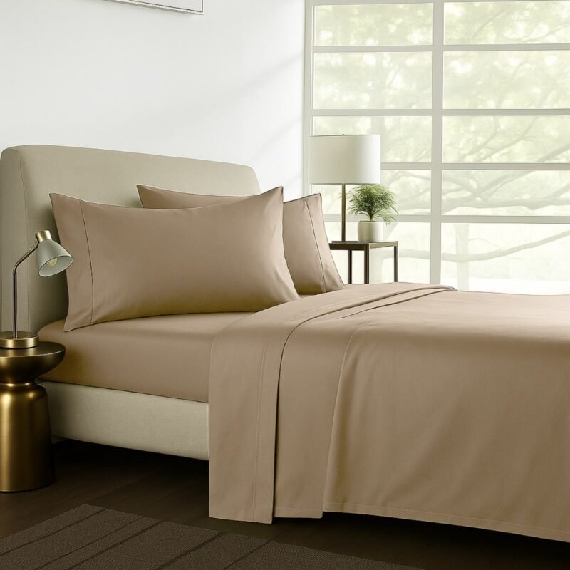 1000TC Pure Egyptian Cotton Sheet Set – Sandrift