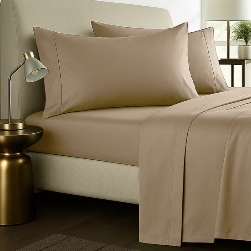 1000TC Pure Egyptian Cotton Sheet Set – Sandrift
