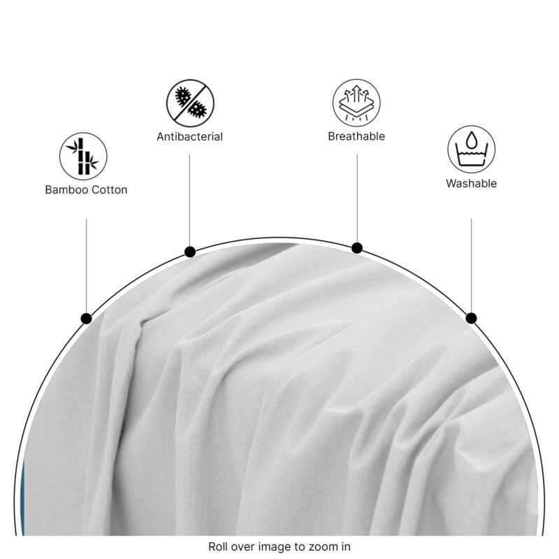 2000TC Super Soft Bamboo Sheet Set – White