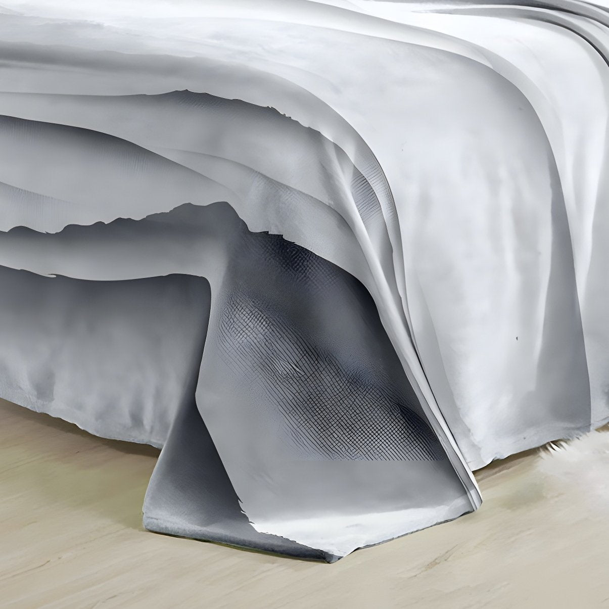 Super Soft 4kg 220 x 240 Mink Blanket – Wave Grey