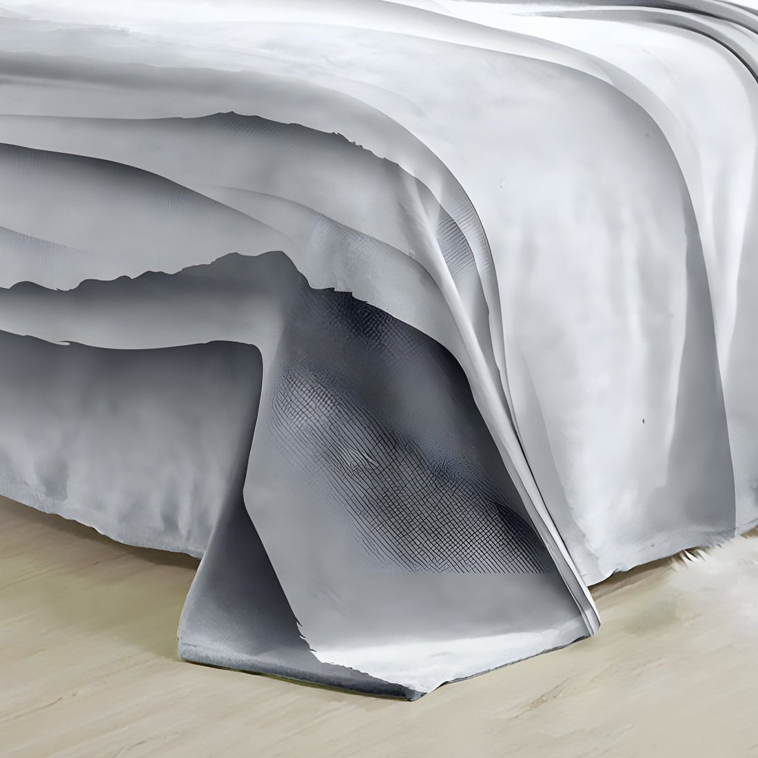 Super Soft 4kg 220 x 240 Mink Blanket – Wave Grey