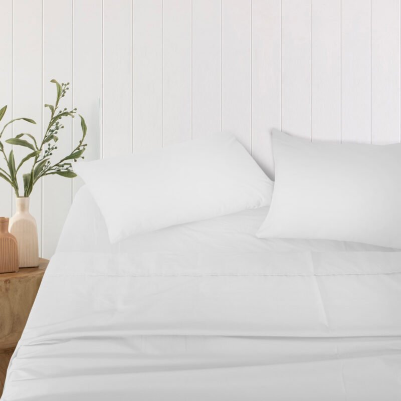 2000TC Super Soft Bamboo Sheet Set – White