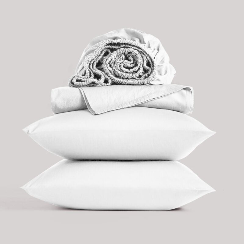 2000TC Super Soft Bamboo Sheet Set – White