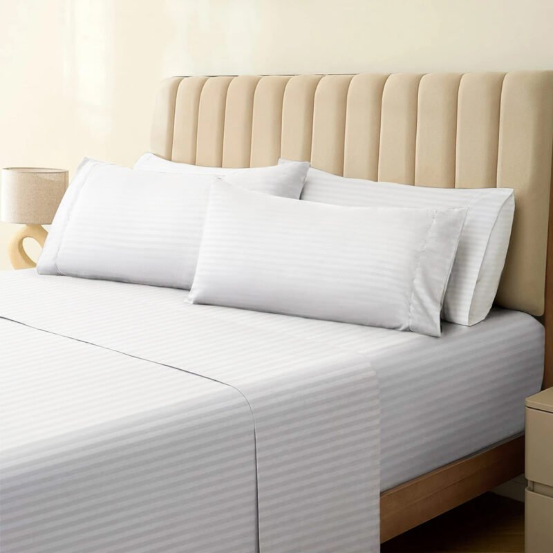 1500TC Cotton Rich Sheet Set – White