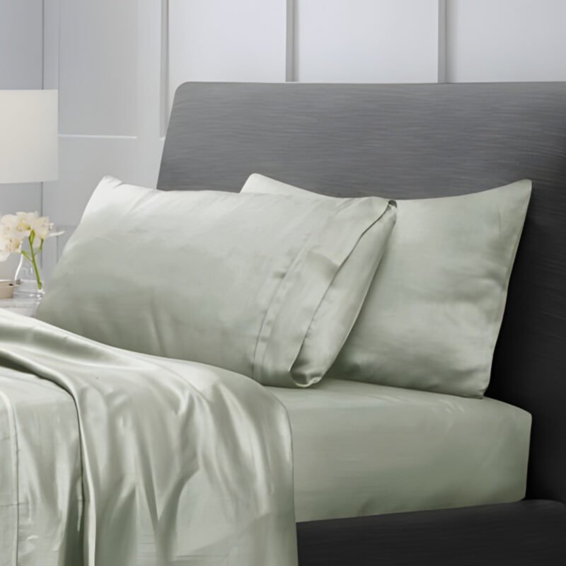 1200TC Pure Egyptian Cotton Sheet Set – Sage Green