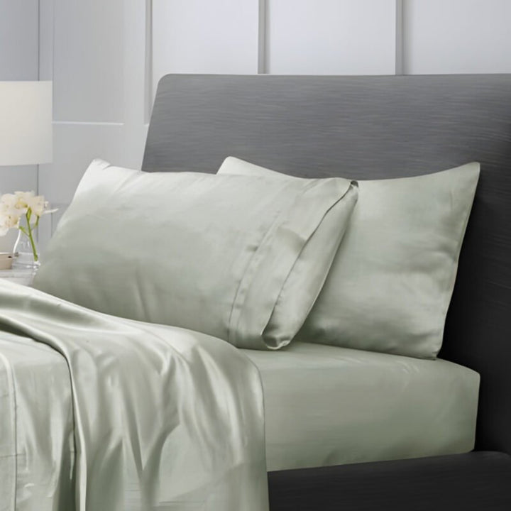 1200TC Pure Egyptian Cotton Sheet Set – Sage Green