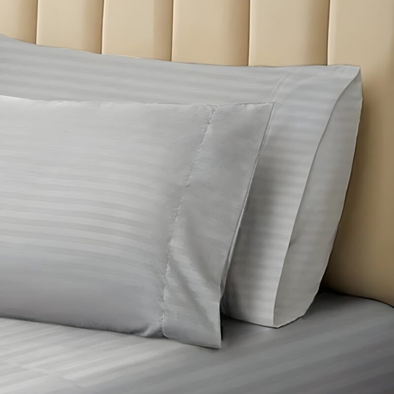 1500TC Cotton Rich Sheet Set – Silver Gray